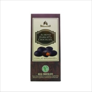ALMOND DARK 65% CHOCOLATE (180g Box)